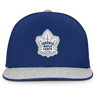 Men's Fanatics Blue Toronto Maple Leafs Fundamentals Loden Snapback Hat