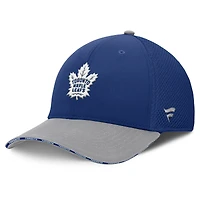 Men's Fanatics Blue Toronto Maple Leafs Fundamentals Span Flex Hat