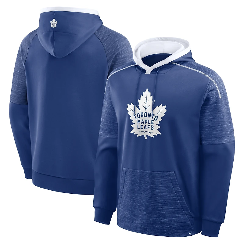 Men's Fanatics Blue Toronto Maple Leafs Goaltender Defender Hoodie