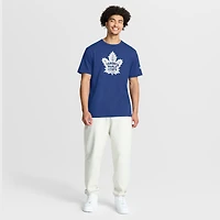 T-shirt bleu fanatiques pour homme, coup du chapeau des Maple Leafs de Toronto