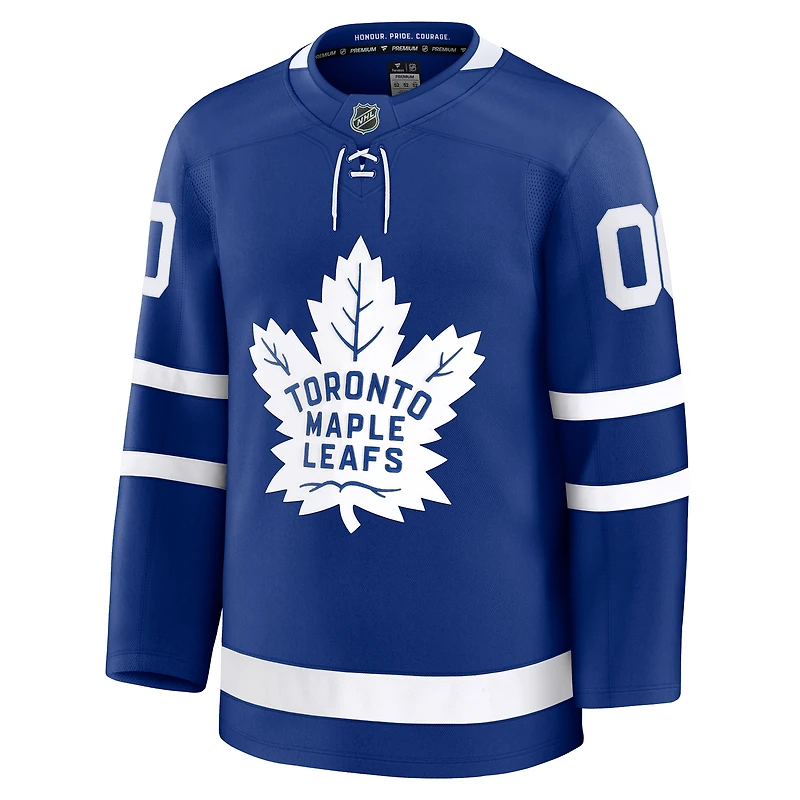 Men's Fanatics Blue Toronto Maple Leafs Home Premium Custom Jersey