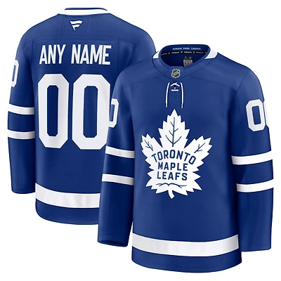 Maillot personnalisé haut de gamme pour homme Fanatics blanc Toronto Maple Leafs Away