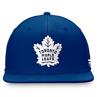 Men's Fanatics Blue Toronto Maple Leafs Primary Logo Snapback Hat