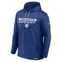 Men's Fanatics Blue Toronto Maple Leafs Pro Rink Fleece Pullover Hoodie