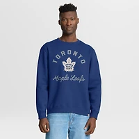 Sweat-shirt Stickler bleu des Maple Leafs de Toronto pour homme Fanatics