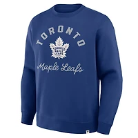 Men's Fanatics Blue Toronto Maple Leafs Stickler Sweatshirt