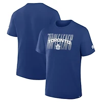 T-shirt Fanatics bleu pour homme des Maple Leafs de Toronto Team Vision Legacy