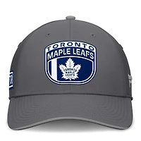 Men's Fanatics Gray Toronto Maple Leafs Home Ice Flex Hat
