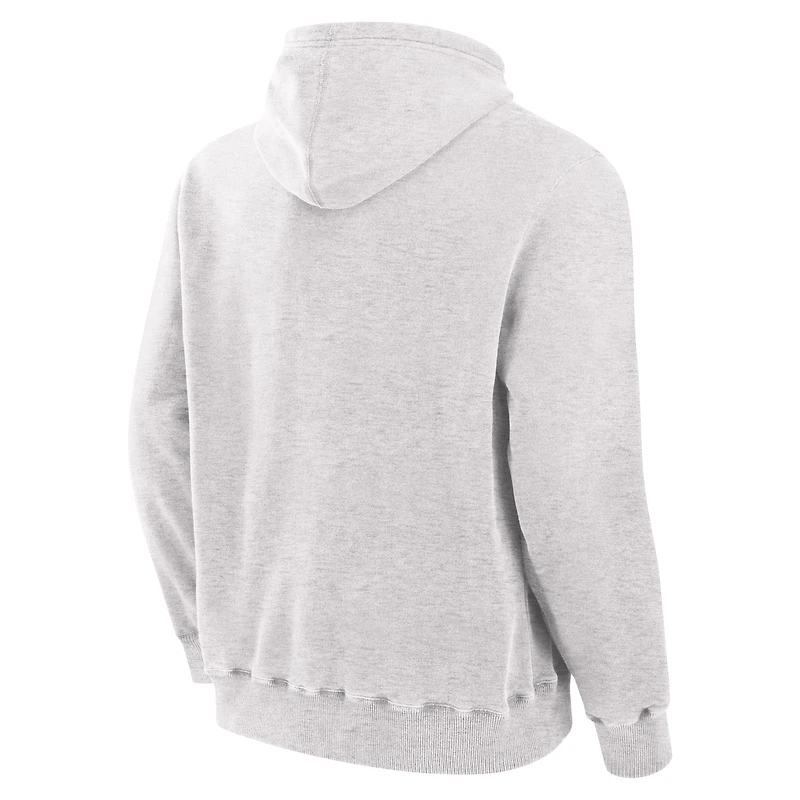 Men's Fanatics Gray Toronto Maple Leafs Made Canada Fleece Pullover Hoodie
