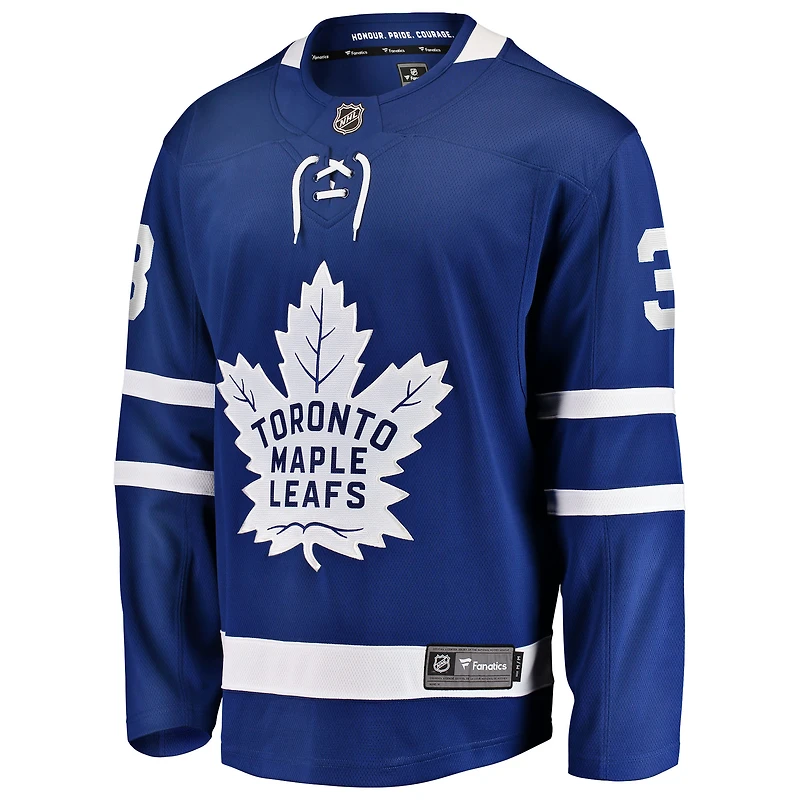 Men's Fanatics Henry Thrun Blue Toronto Maple Leafs Home Breakaway Jersey