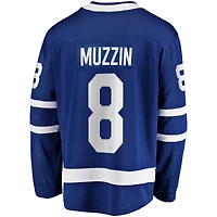 Men's Fanatics Jake Muzzin Blue Toronto Maple Leafs Replica Player Jersey