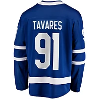 Maillot de joueur à domicile Premier Breakaway des Maple Leafs Toronto John Tavares pour hommes Fanatics bleu