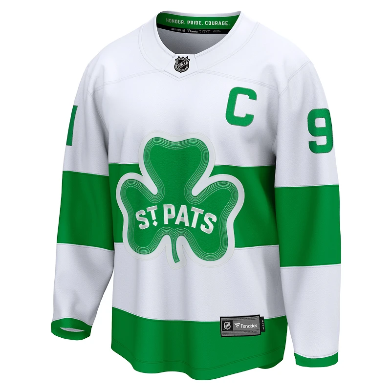 Men's Fanatics John Tavares White Toronto Maple Leafs Alternate Breakaway Jersey