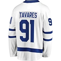Men's Fanatics John Tavares White Toronto Maple Leafs Away Breakaway Jersey