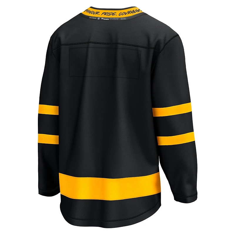 Fanatics pour hommes Mitchell Marner Black Toronto Maple Leafs - Maillot de joueur réversible Alternate Premier Breakaway