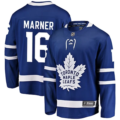 Fanatiques masculins de marque Mitchell Marner Blue Toronto Maple Leafs Breakaway - Maillot joueur