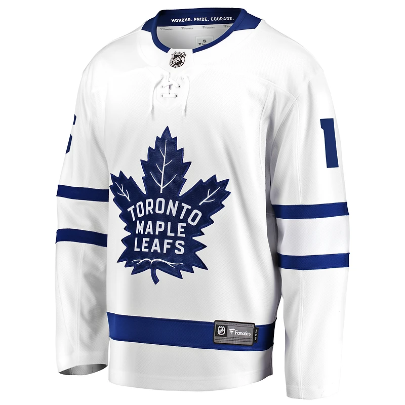 Fanatiques masculins de marque Mitchell Marner White Toronto Maple Leafs Breakaway - Maillot joueur