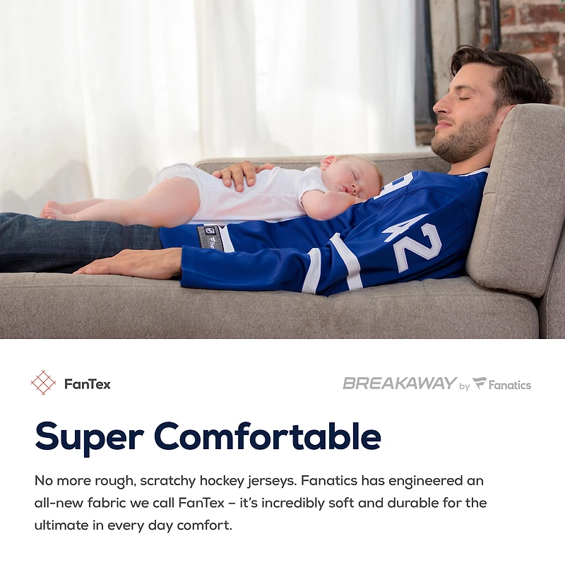 Fanatiques masculins de marque Mitchell Marner White Toronto Maple Leafs Breakaway - Maillot joueur