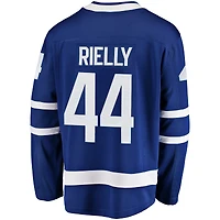 Fanatiques masculins de marque Morgan Rielly Bleu Joueur d'échappée à domicile des Maple Leafs Toronto - Maillot