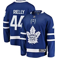 Fanatiques masculins de marque Morgan Rielly Bleu Joueur d'échappée à domicile des Maple Leafs Toronto - Maillot