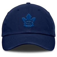 Men's Fanatics Navy Toronto Maple Leafs Authentic Pro Road Adjustable Hat