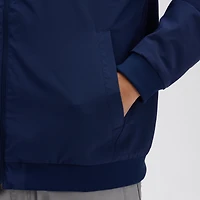 Men's Fanatics Navy Toronto Maple Leafs Authentic Pro Road Lightweight Full-Zip Bomber Jacket