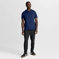 Men's Fanatics Navy Toronto Maple Leafs Authentic Pro Road Short Sleeve Hoodie