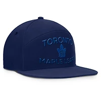 Men's Fanatics Navy Toronto Maple Leafs Authentic Pro Road Snapback Hat