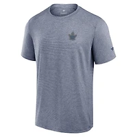 T-shirt technique du front office des Maple Leafs de Toronto Fanatics pour hommes, bleu marine