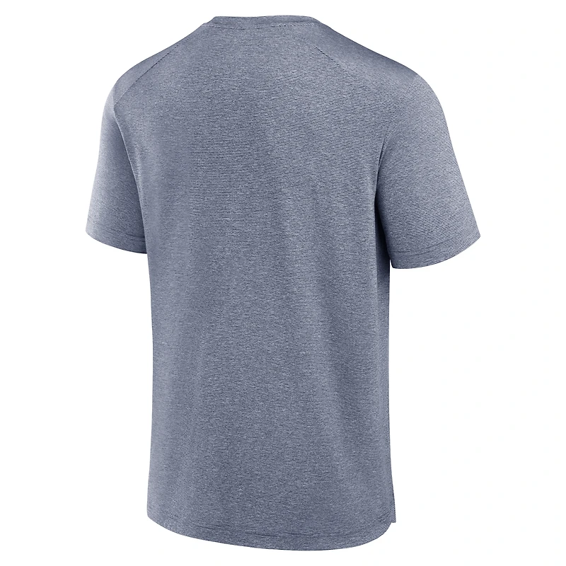 T-shirt technique du front office des Maple Leafs de Toronto Fanatics pour hommes, bleu marine