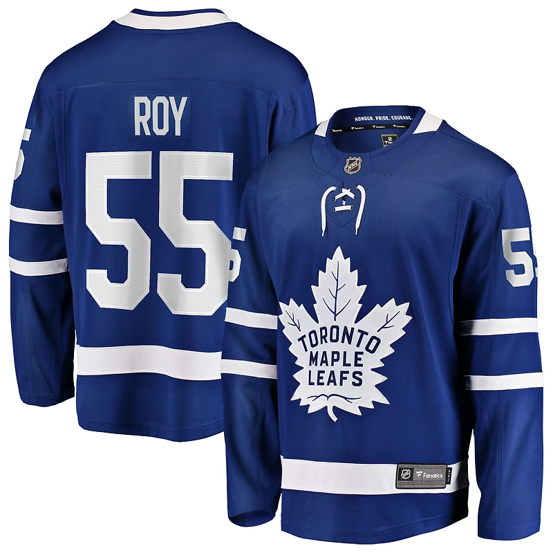 Men's Fanatics Nicolas Roy Blue Toronto Maple Leafs Home Breakaway Jersey