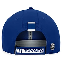 Men's Fanatics  Royal Toronto Maple Leafs Authentic Pro Adjustable Performance Hat