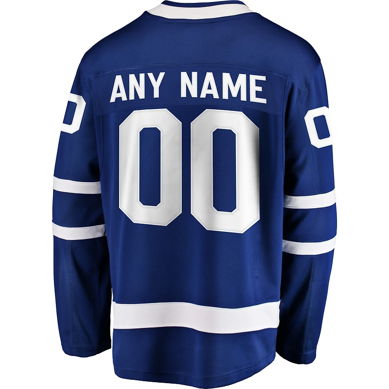 Men's Fanatics Royal Toronto Maple Leafs Breakaway - Custom Jersey