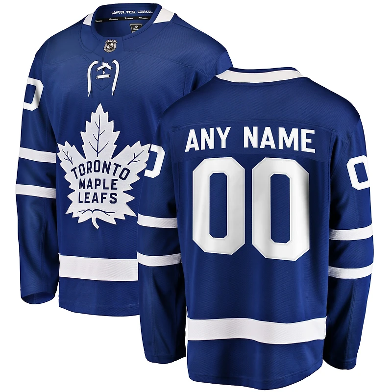 Men's Fanatics Royal Toronto Maple Leafs Breakaway - Custom Jersey