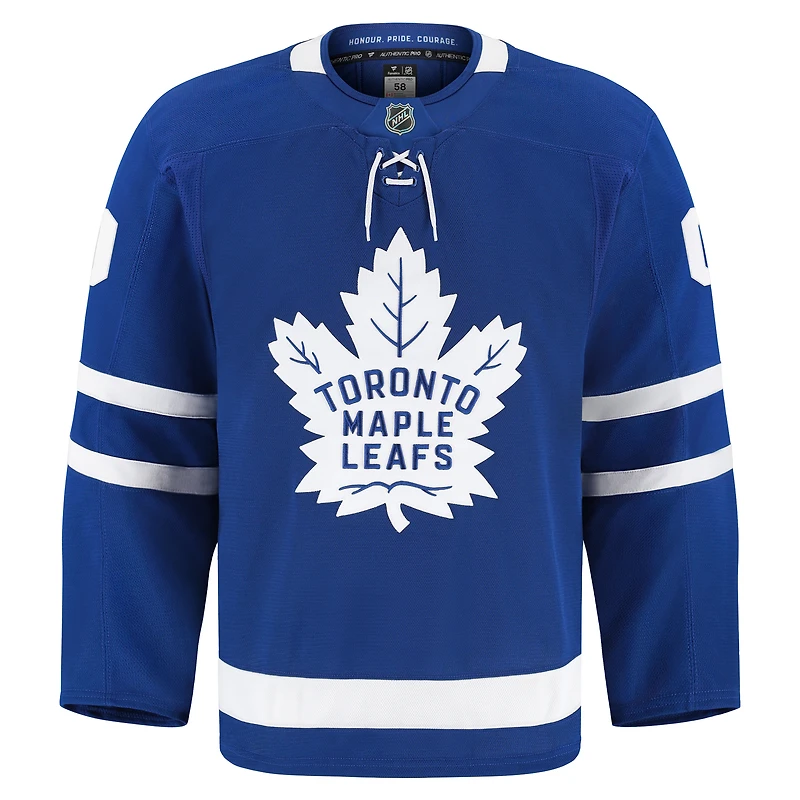 Maillot personnalisé authentique à domicile des Maple Leafs de Toronto Fanatics Royal pour hommes