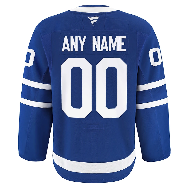 Men's Fanatics Royal Toronto Maple Leafs Home Authentic Pro Custom Jersey
