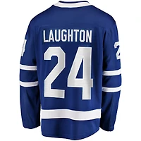 Men's Fanatics Scott Laughton Blue Toronto Maple Leafs Home Breakaway Jersey