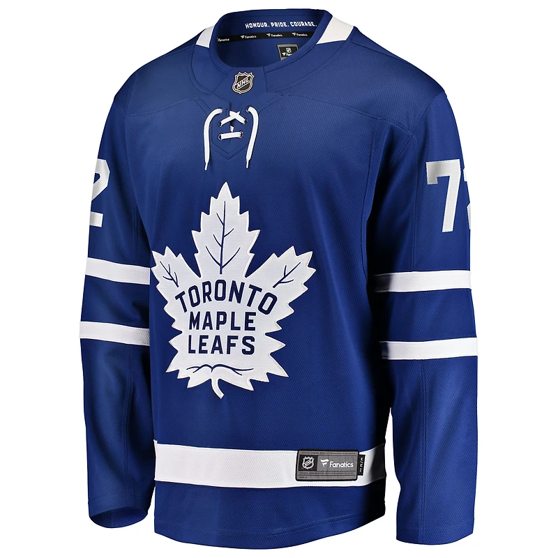 Men's Fanatics Travis Boyd Blue Toronto Maple Leafs Home Breakaway Jersey