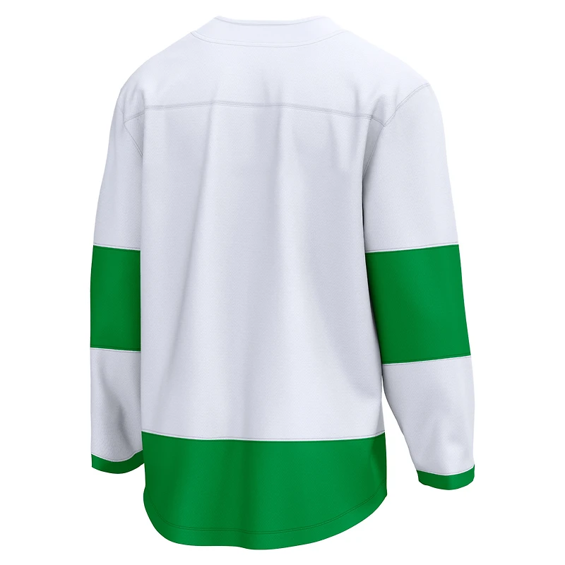 Maillot blanc alternatif des Maple Leafs de Toronto Fanatics pour hommes