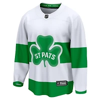 Maillot Fanatics blanc Toronto Maple Leafs St. Patricks Alternate Premier Breakaway pour hommes