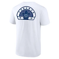 T-shirt blanc Fanatics Valor pour hommes des Maple Leafs de Toronto