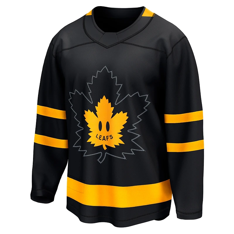 Men's Fanatics William Nylander Black Toronto Maple Leafs 2021/22 Alternate Premier Breakaway Reversible Player - Jersey