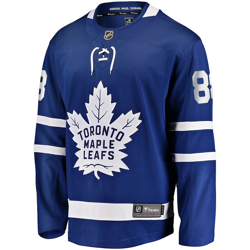 Fanatiques masculins de marque William Nylander Blue Toronto Maple Leafs 2020/21 Joueur Breakaway à domicile - Maillot