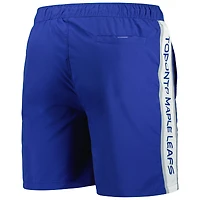 Maillot de bain Streamline Volley des Maple Leafs Toronto bleu G-III Sports by Carl Banks pour hommes