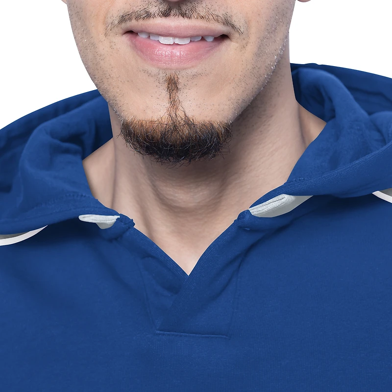 Men's G-III Sports by Carl Banks  Royal Toronto Maple Leafs Adaptive Wear Lord Stanley Hooded Long Sleeve Sweatshirt