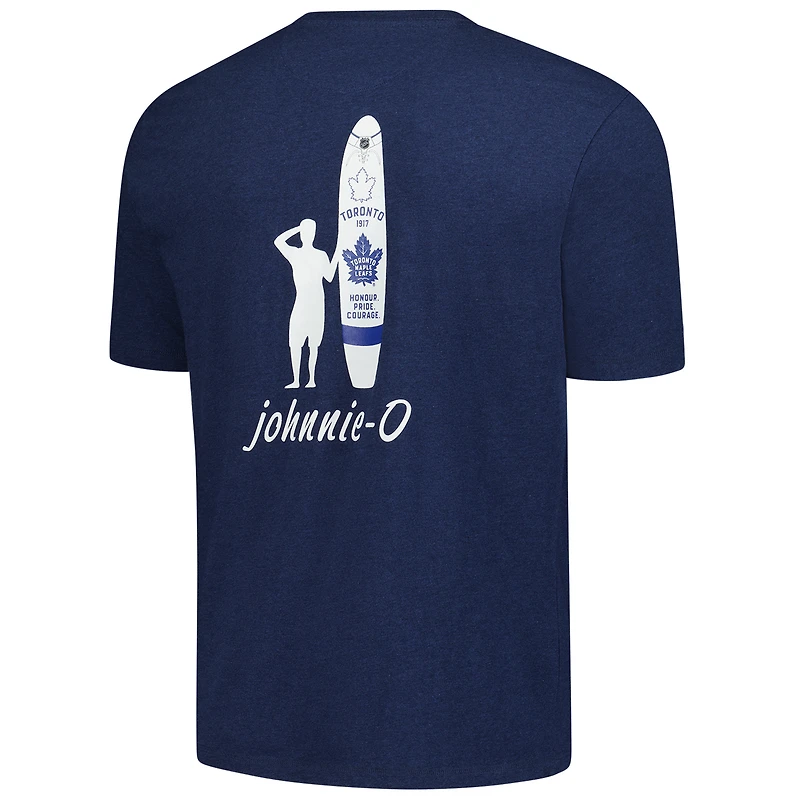 Men's johnnie-O Navy Toronto Maple Leafs Heathered Spencer T-Shirt