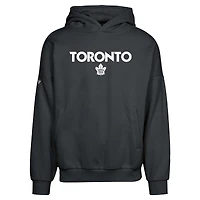 Men's Levelwear  Black Toronto Maple Leafs Contact City Capsule Pullover Hoodie
