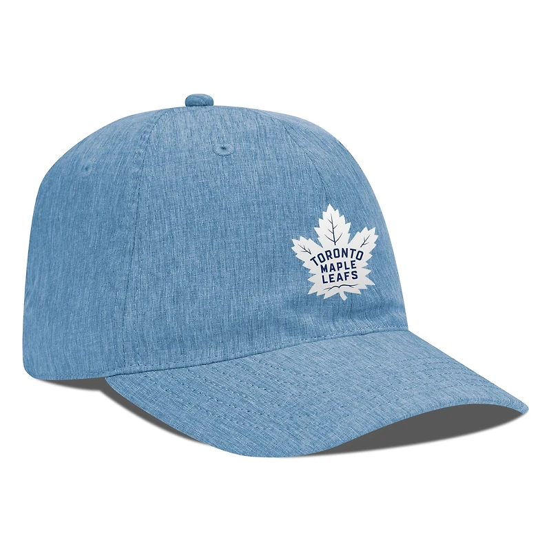Casquette ajustable Idol des Maple Leafs de Toronto bleu clair Levelwear pour hommes