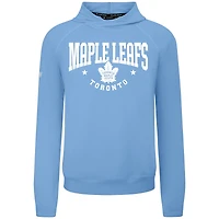 Men's Levelwear Light Blue Toronto Maple Leafs Mandate Archway Tri-Blend Hoodie