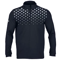 Men's Levelwear  Navy Toronto Maple Leafs NHL x PGA - Calibre Quarter-Zip Pullover Top